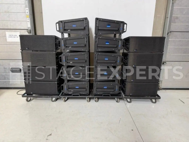 Meyer Sound LEOPARD M80 Line Array, 18pcs with Dollies