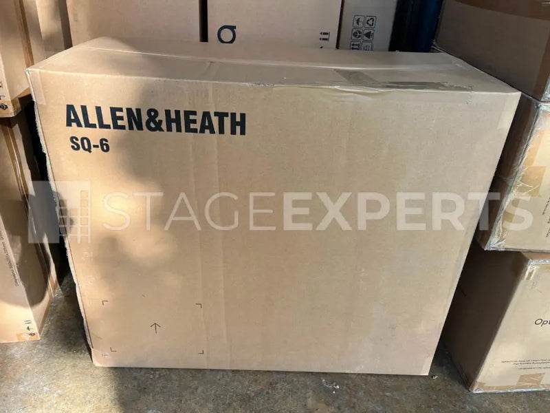 Allen & Heath SQ-6 Digital Mixing Console – 96kHz FPGA Engine