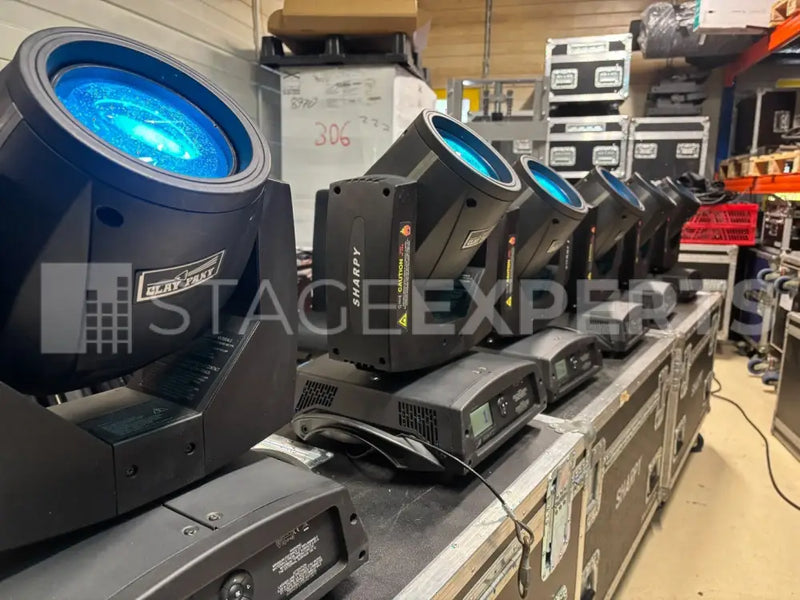 Claypaky Sharpy Moving Head Beam Lights – Set of 6 Units
