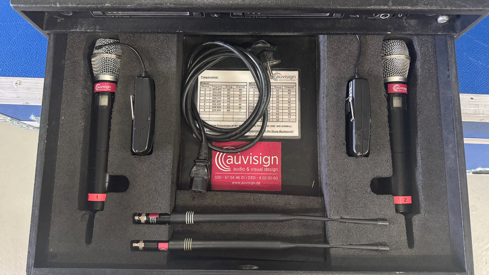 Shure U4D MB Wireless Mic Set with Beta 87 | Dual-Channel