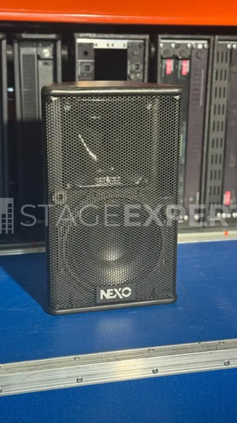 Nexo PS8 Set – Pair of 8-inch Speakers with Flight Case