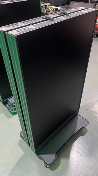 COB 1.5 mm Foldable LED Poster – One‑Person Setup
