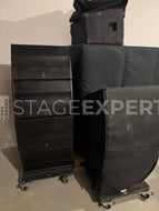 FBT Qube Line Array & Point Source System with Amps
