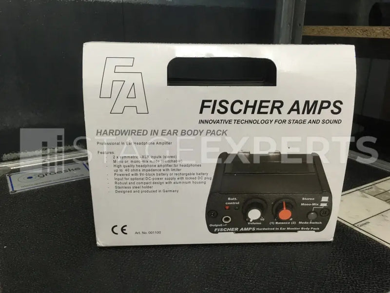 Fischer Amps In-Ear Belt Pack Set of 4 – IEM Beltpacks