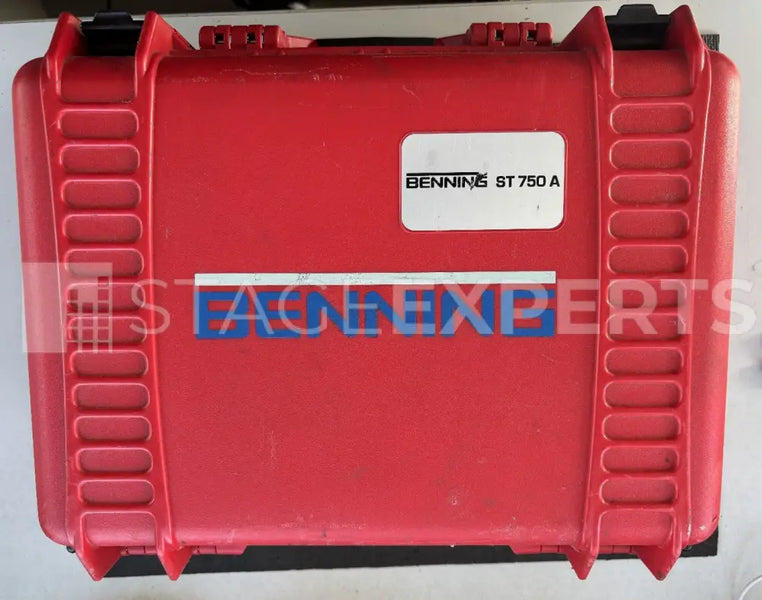 Benning ST 750 A Professional Tester with Robust Red Case