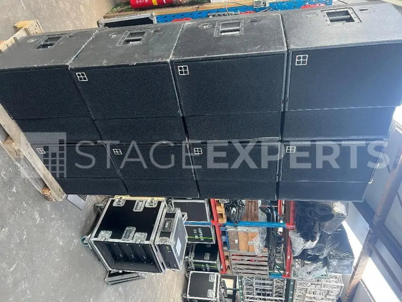 d&b audiotechnik C3 with P1200A Amplifiers – 8x C3, 4x P1200A