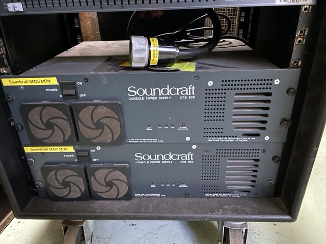 Soundcraft SM20 48ch Analogue Monitor Console, Dual PSU
