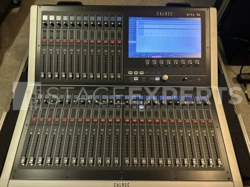 Calrec Brio 36 Broadcast System – Digital Mixing Console