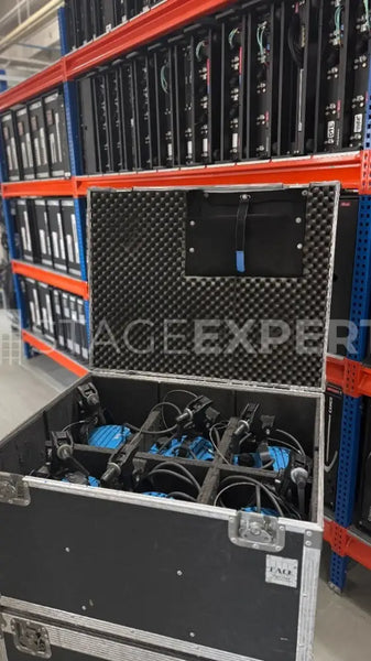 ARRI 650 Plus Set – 6x 650W Fresnel with Case & Barndoors