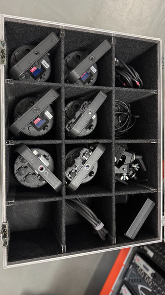Litecraft BeamX.7 IP LED PAR Outdoor – 6‑Fixture Set