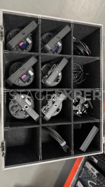 Litecraft BeamX.7 IP LED PAR Outdoor – 6‑Fixture Set