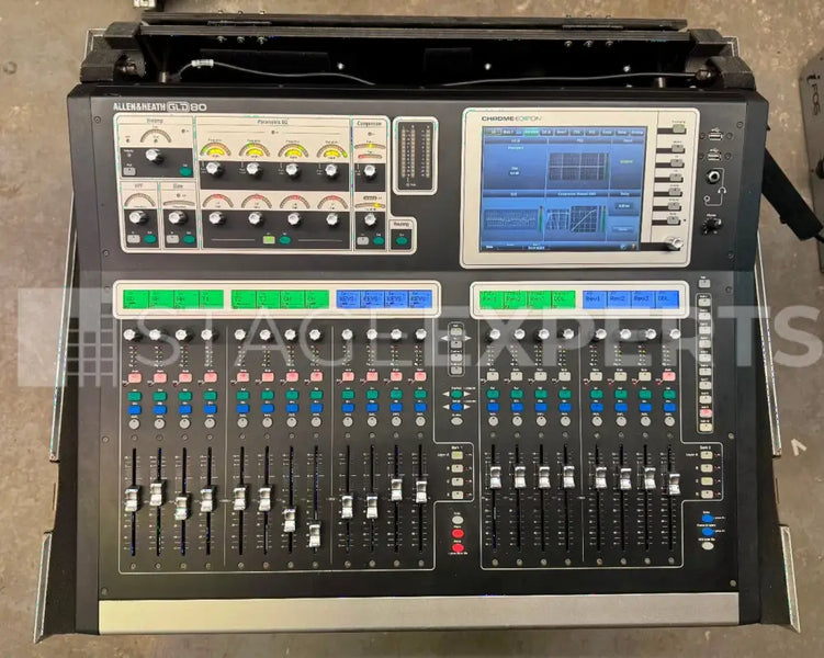 Allen & Heath GLD-80 Chrome Digital Mixer with Case