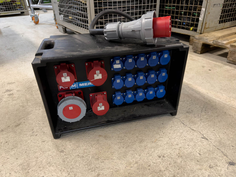 MERZ M-SVE4 63/121-15 63A CEE Power Distributor for Events