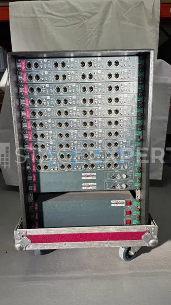 BSS MSR 604 40-Channel Active Splitter Rack with Patchbay
