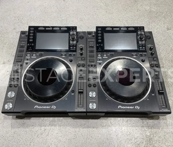 Pioneer DJ CDJ-2000NXS2 Pair with Flightcase | Media Players