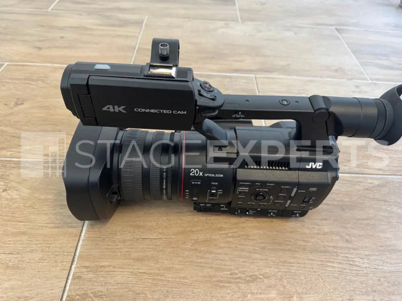 JVC GY-HC500E 4K Camcorder with Case for Pro Video Production