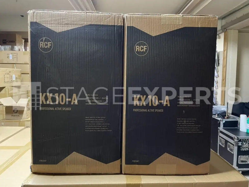 RCF KX 10-A Active 2-Way Loudspeaker, 2000W | B-Stock