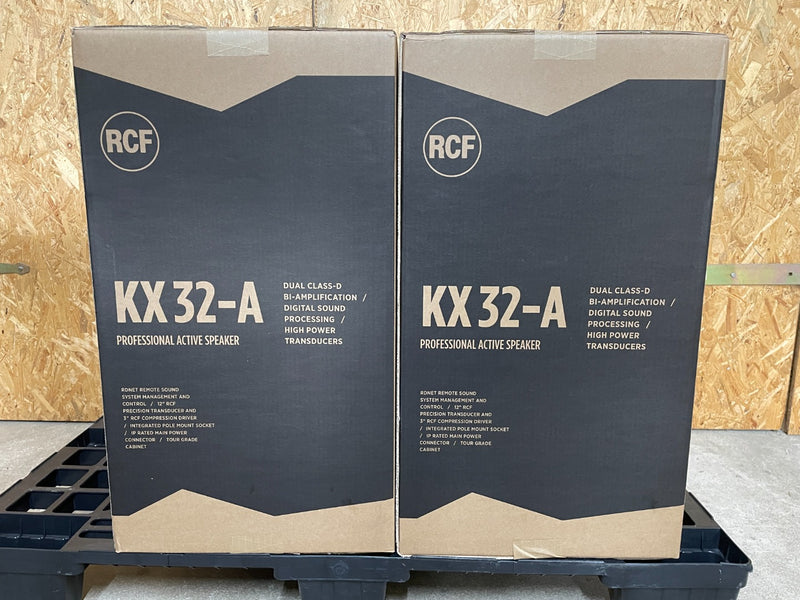 RCF KX 32-A Active 2-Way Loudspeaker with RDNet DSP | B-Stock