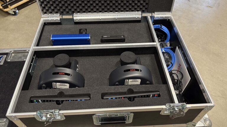 AIDA PTZ-NDI-X20 Kit with Skaarhoj Fly Controller – 2x PTZ