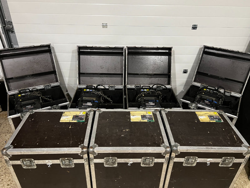 Movecat D8+ 500 kg Chain Hoists – Set of 7 with Cases