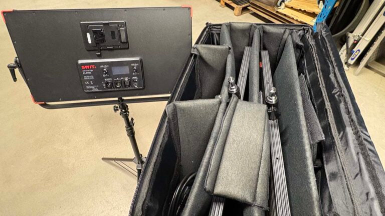 Swit PL-E90D 3-Kit LED Panels with Stands & Case