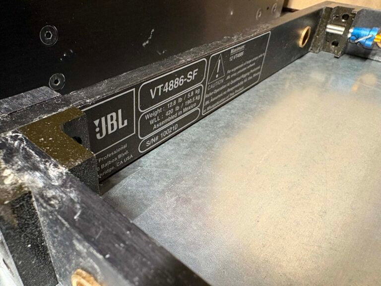 JBL VT4886-SF Suspension Frames (Pair) for VT4886 Arrays