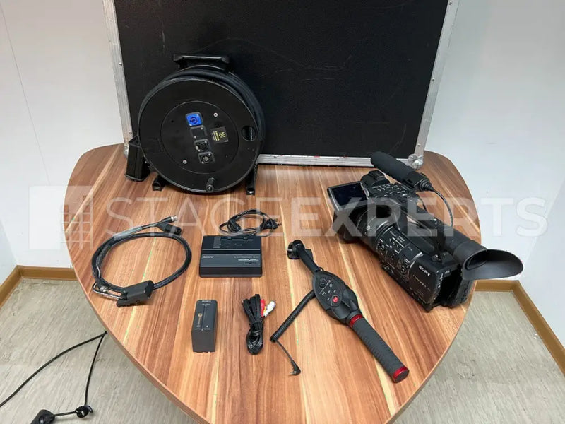 Sony HXR-NX5E Camcorder with ECM-XM1 Mic, Remote & Case