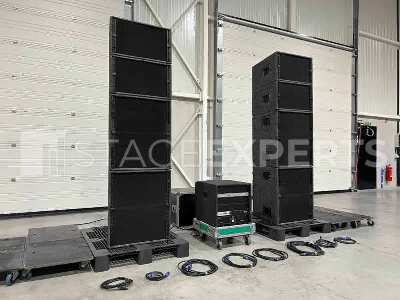 Nexo Alpha E + L-Acoustics system with amps & processing