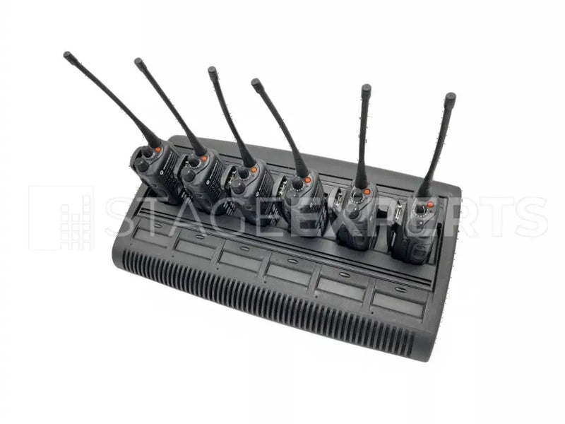 Motorola GP680 UHF 6‑Way Radio Bundle with IMPRES Charger