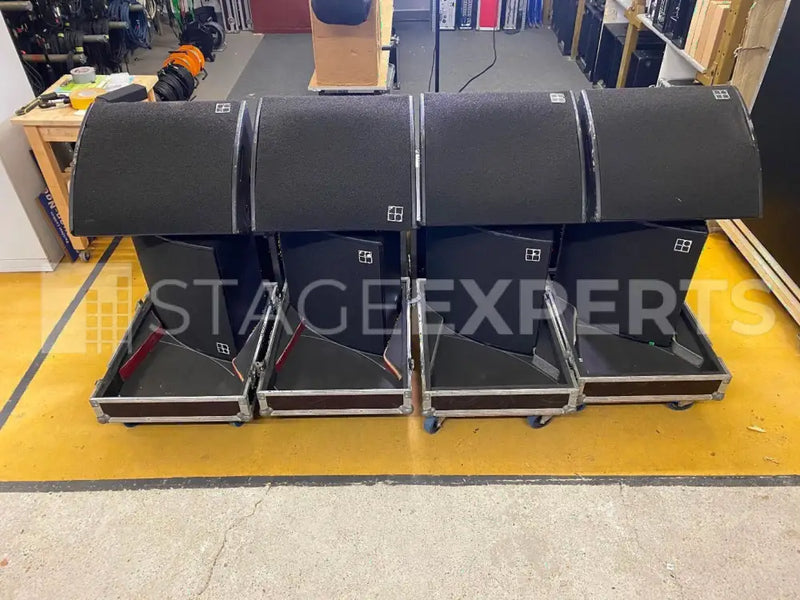 d&b audiotechnik MAX stage monitors – pair incl. case, used