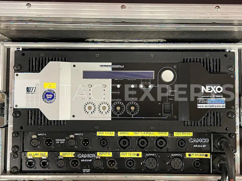 NEXO NXAMP4x MKII & C2 System Amplifiers – Pro Audio Power