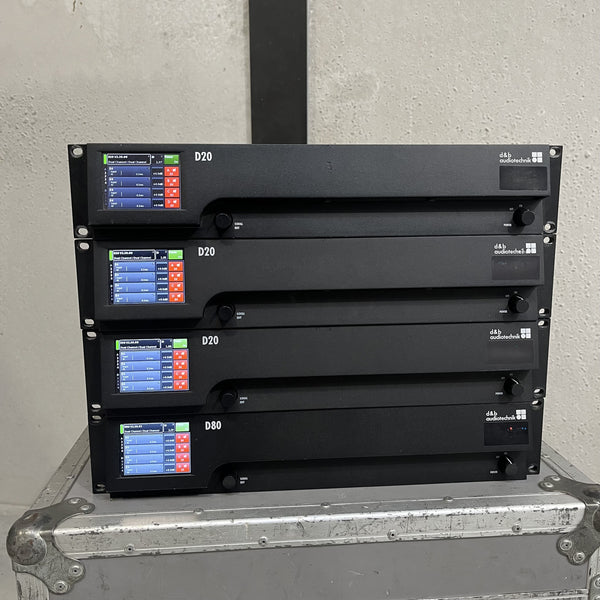 d&b audiotechnik D20 4‑channel System Amplifier | Stage Experts