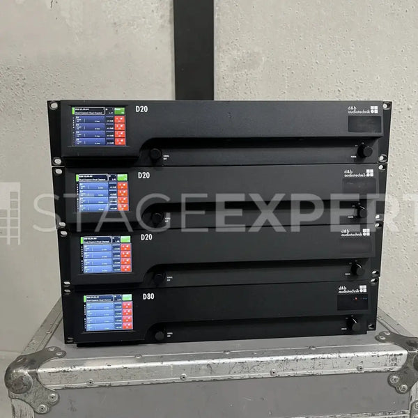 d&b audiotechnik D20 4‑channel System Amplifier | Stage Experts