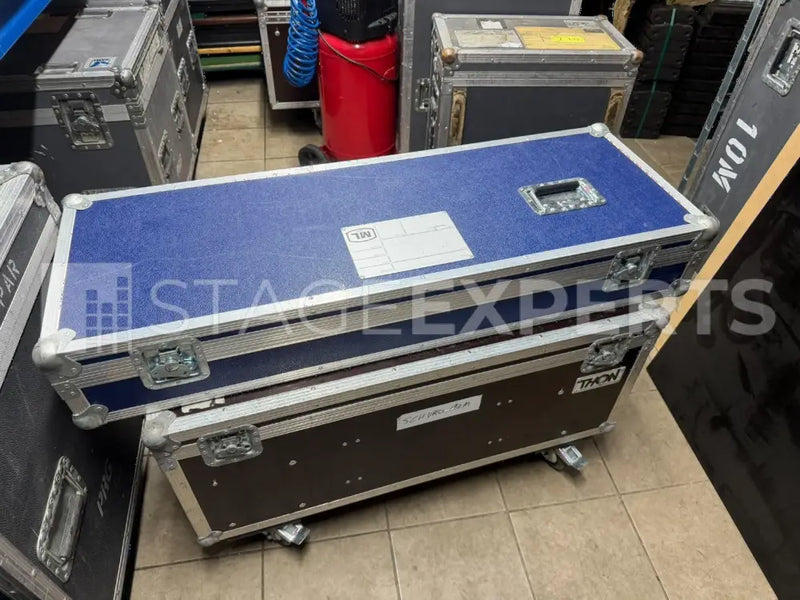 LB ZL 102 Column Loudspeakers with PA4080 Amplifier & Case