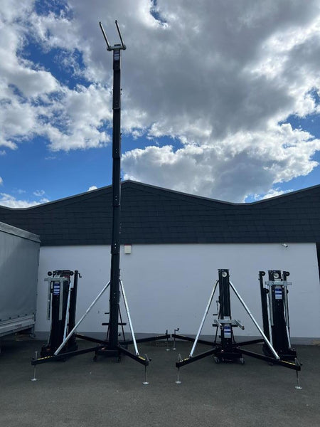 Work Pro WTS 708 Tower Lifts (Set of 4) | 8.13 m, 700 kg