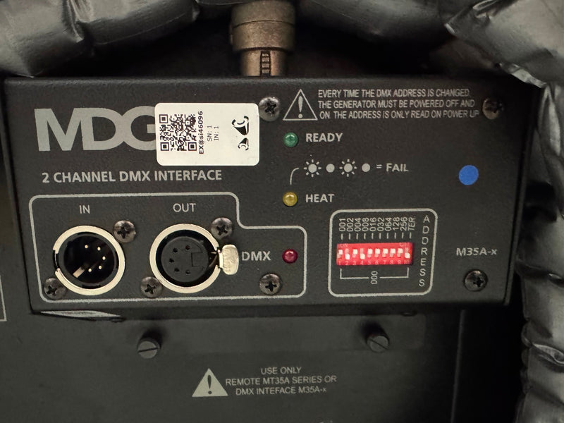 MDG ICE FOG Q-H High-Pressure Low Fog Generator, 400 m²