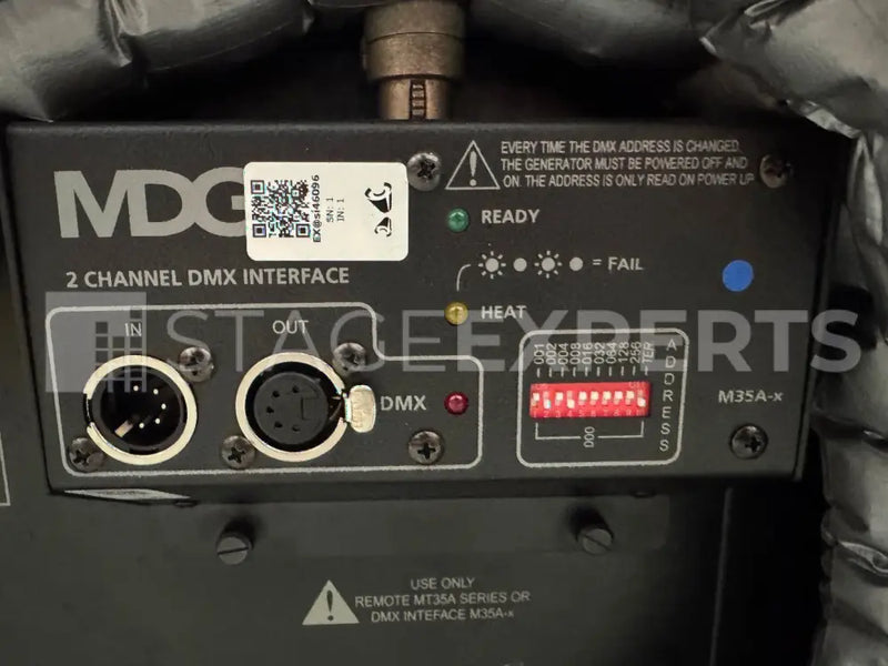 MDG ICE FOG Q-H High-Pressure Low Fog Generator, 400 m²