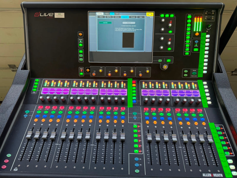 Allen & Heath dLive C2500 + DM0 with UFX Card Set
