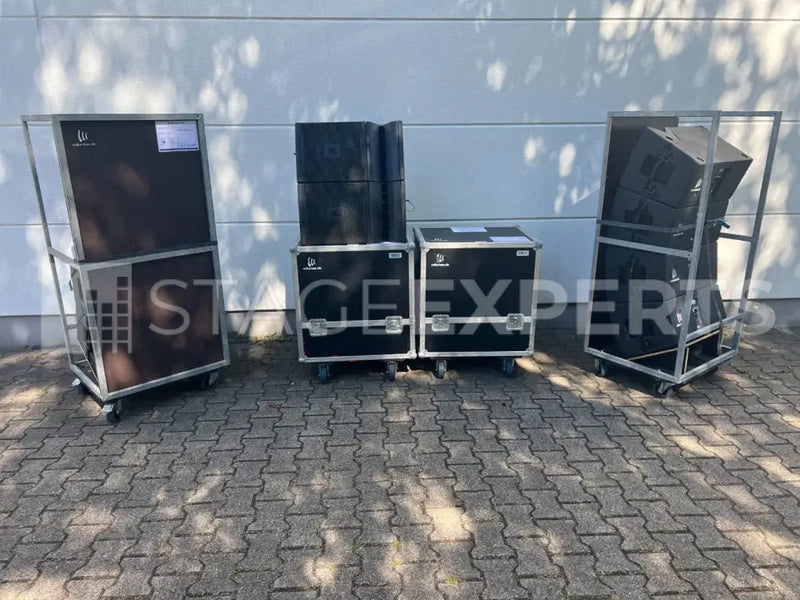 JBL VRX932LA 8-Piece Line Array Set with Cases & Dollies