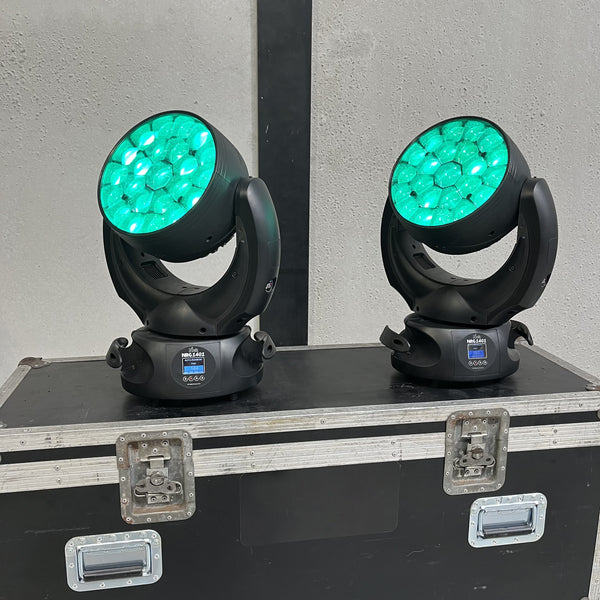 DTS NICK NRG 1401 LED Wash – 10x Moving Heads in Flightcase