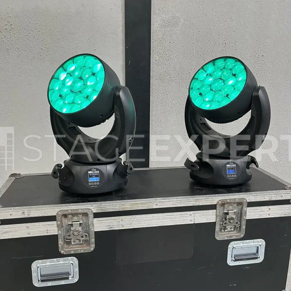 DTS NICK NRG 1401 LED Wash – 10x Moving Heads in Flightcase