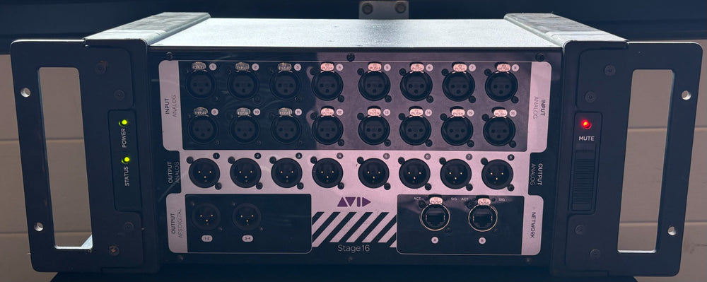 Avid Stage 16 Stagebox for S3 and S6 Mixing Systems