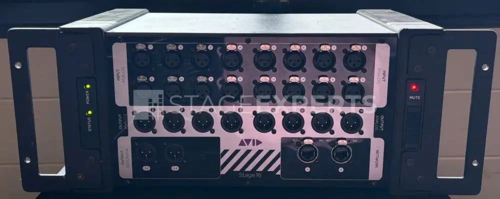 Avid VENUE Stage 16 Stagebox for S3 & S6L — Remote I/O