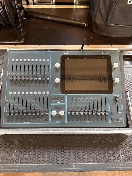 ChamSys QuickQ 20 Console with Case & Bracket | Stage Experts
