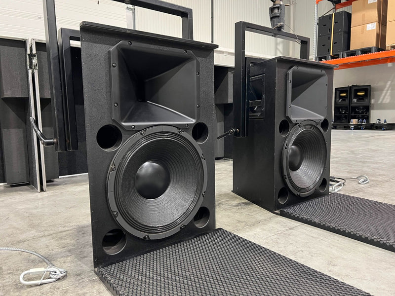 Meyer Sound UPQ-1P Pair with Flyware & Flightcases