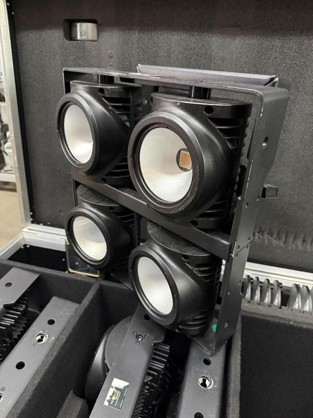 Elation DTW 700 IP Blinder – 4-Unit Set with Flightcase