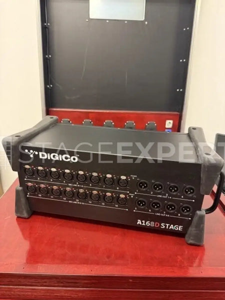 DiGiCo A168D Stage – Dante Networked Stagebox