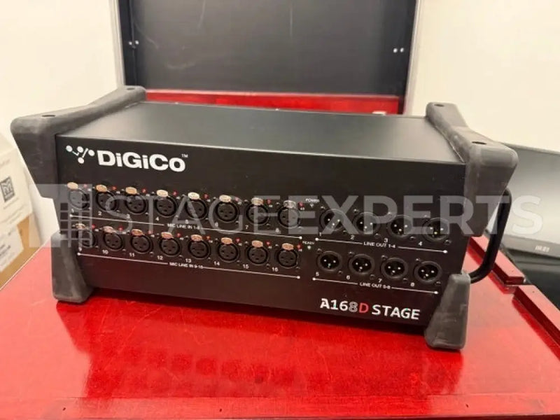DiGiCo A168D Stage – Dante Networked Stagebox