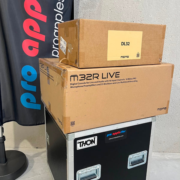 Midas M32R LIVE Digital Mixer – 40‑ch, 25 Buses, AES50, USB/SD