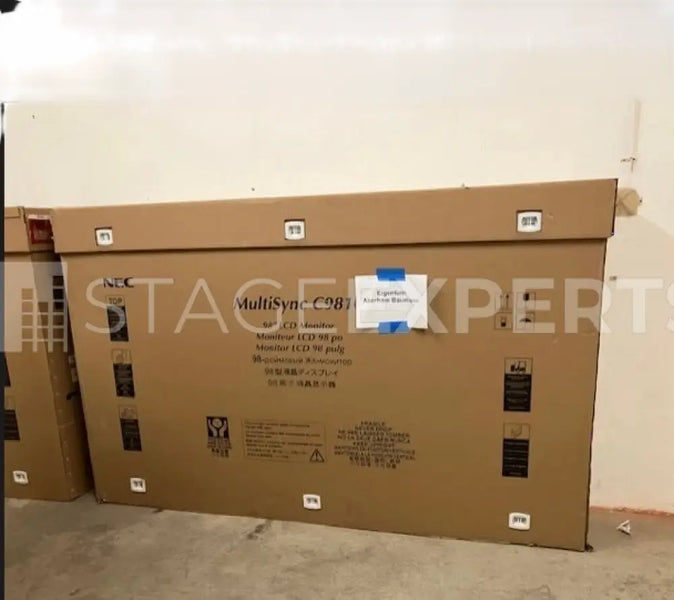 NEC C981Q 98-inch 4K Digital Signage Display | Stage Experts